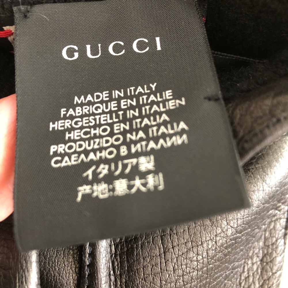 Gucci gloves men’s size 9.5 brand new - Picture 5 of 8